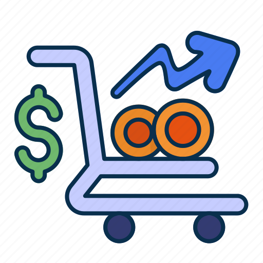 Trolley, business, market, invest, stock icon - Download on Iconfinder