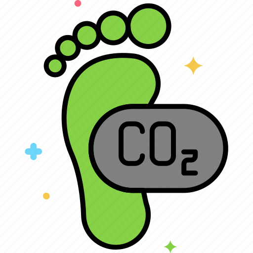 Carbon, footprint, trace, chemical icon - Download on Iconfinder