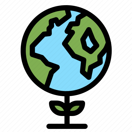 Eco, ecology, globe icon - Download on Iconfinder