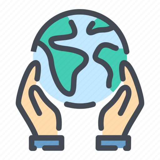 Care, earth, globe, hand, planet, world icon - Download on Iconfinder