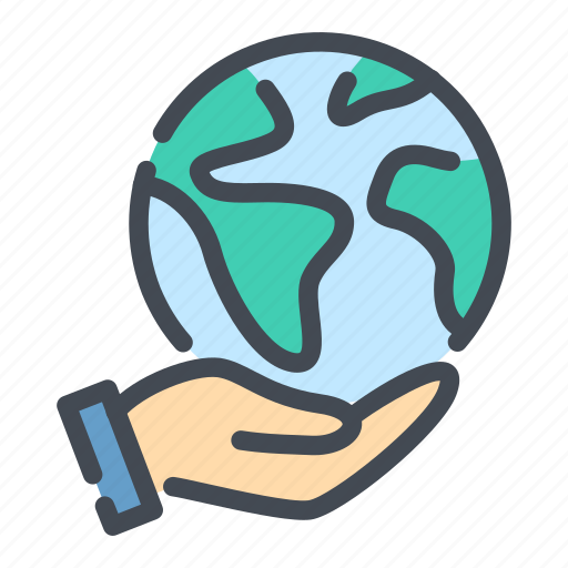 Care, earth, globe, hand, hold, planet, world icon - Download on Iconfinder