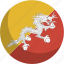 bhutan, country, flag, nation 
