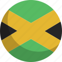 country, flag, jamaica, nation
