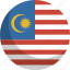 country, flag, malaysia, nation 