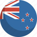 country, flag, nation, new, zealand