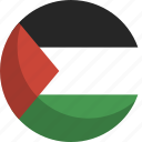 country, flag, nation, palestine
