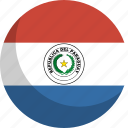 country, flag, nation, paraguay