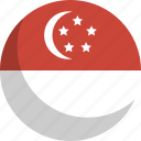 country, flag, nation, singapore
