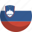 country, flag, nation, slovenia 
