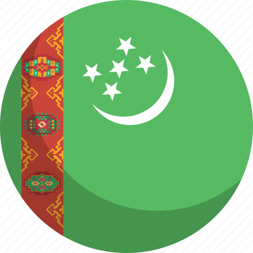 Country, flag, nation, turkmenistan icon - Download on Iconfinder