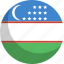 country, flag, nation, uzbekistan 