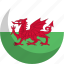 country, flag, nation, wales 