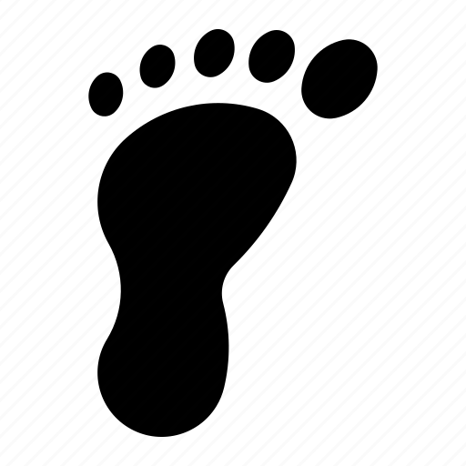 Foot, human, locomotion, organ, toe icon - Download on Iconfinder