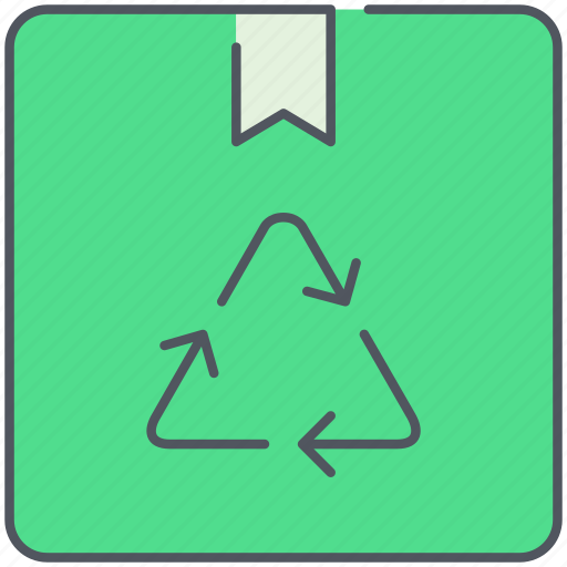 Box, recycled, biodegradable, delivery, ecology, package, shipping icon - Download on Iconfinder