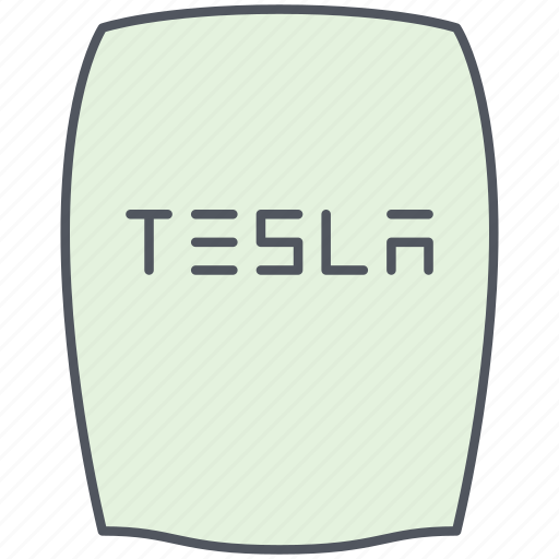 Battery, tesla, charging, ecology, electricity, renewable, sustainable icon - Download on Iconfinder