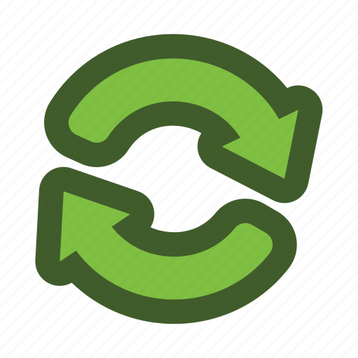 Arrow, go, green, recycle icon - Download on Iconfinder