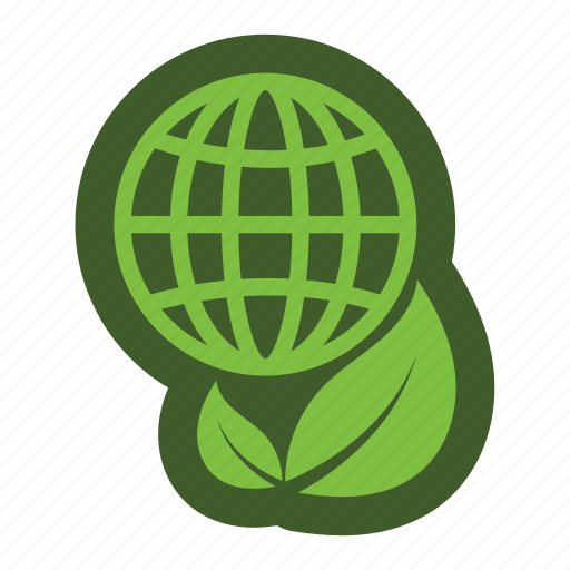 Globe, go, green, leaf icon - Download on Iconfinder