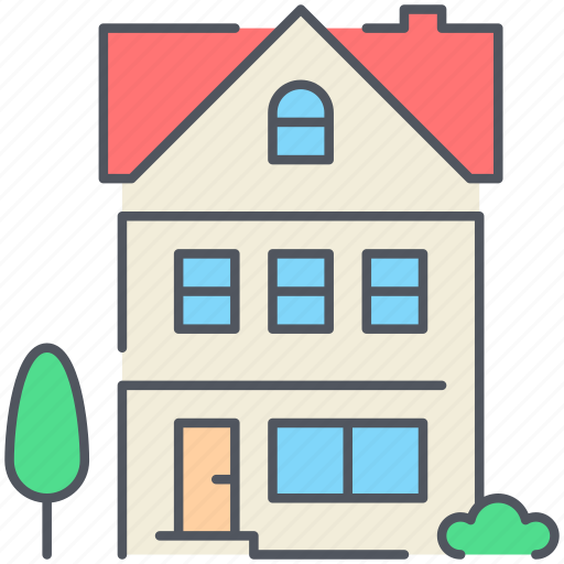 Architecture, condominium, home, house, property, real-estate, residential icon - Download on Iconfinder