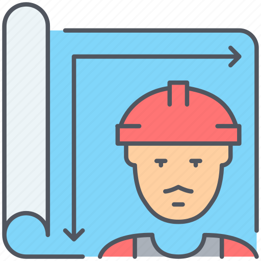 Builder, home, architect, construction, engineer, real-estate, worker icon - Download on Iconfinder