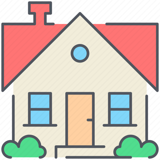 House, home, property, real-estate, residential, suburb, villa icon - Download on Iconfinder