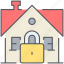 house, lock, home, protected, real-estate, residential, secure 