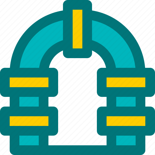 Gate, railway, train, transportation, worker icon - Download on Iconfinder