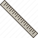 steel, ruler, length, scale, measure