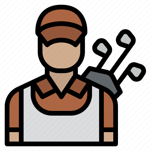 Caddy, staff, golf, sport, competition, game icon - Download on Iconfinder