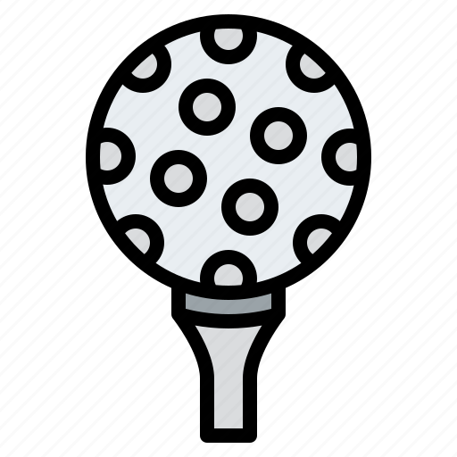 Golf, ball, tee, club, sport, competition icon - Download on Iconfinder