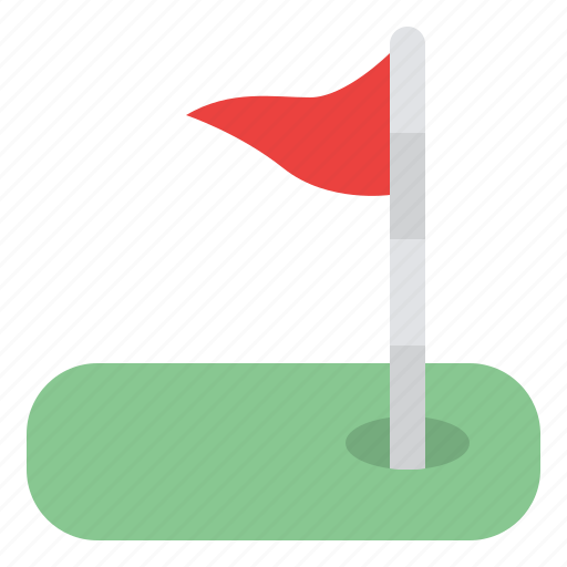 Hole, flag, golf, club, sport, competition icon - Download on Iconfinder