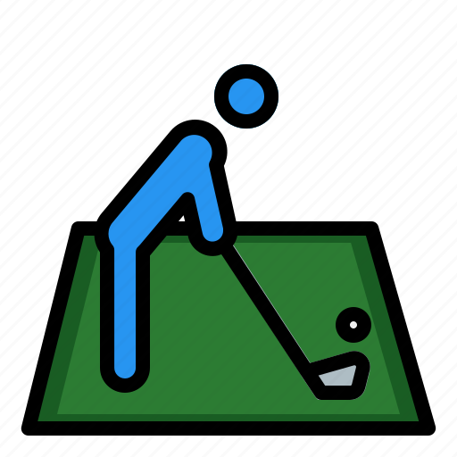 Play, golf, golf club, golfball icon - Download on Iconfinder