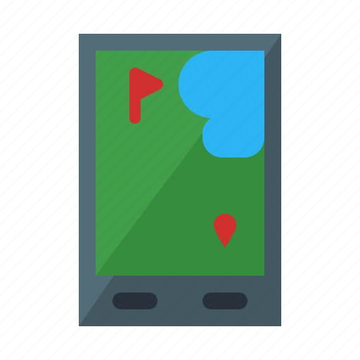Gps, maps, golf, game icon - Download on Iconfinder