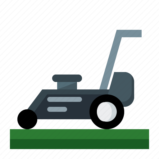 Lawn mower, garden, grass, field icon - Download on Iconfinder