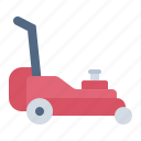 grass, golf, sport, game, lawn mover