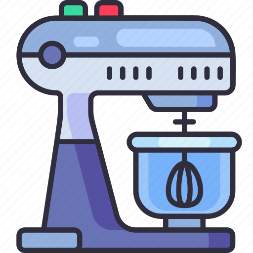 Mixer, stand mixer, machine, kitchenware, cooking, bakery, pastry icon - Download on Iconfinder