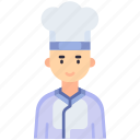 male baker, man, baker, cooker, chef, bakery, pastry, bread, bakery shop