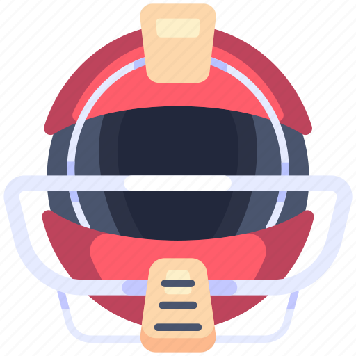 Baseball, sport, game, catcher helmet, mask, protection, helmet icon - Download on Iconfinder