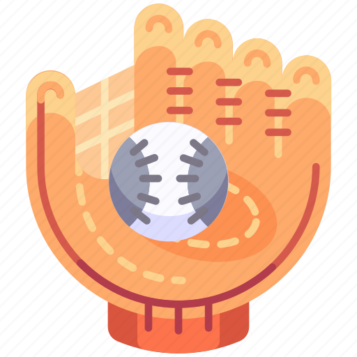 Baseball, sport, game, catching, glove, mitt, ball icon - Download on Iconfinder