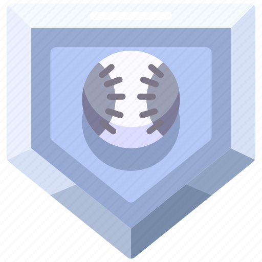 Baseball, sport, game, home base, field, base, ball icon - Download on Iconfinder