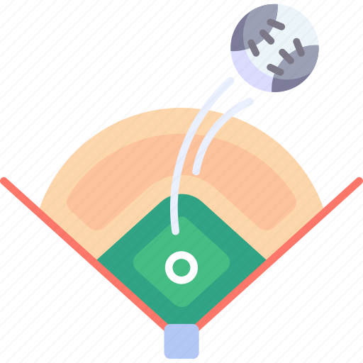 Baseball, sport, game, home run, match, field, ball icon - Download on Iconfinder