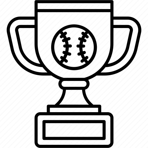 Baseball, sport, game, trophy, award, winner, champion icon - Download on Iconfinder
