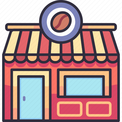 Coffee shop, cafe, restaurant, building, shop icon - Download on Iconfinder