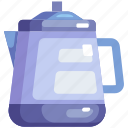 jug, pitcher, jar, hot drink, pot, coffee barista, coffee, cafe, barista