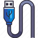 usb cable, usb hub, connector, plug, computer hardware, technology, electronic, component