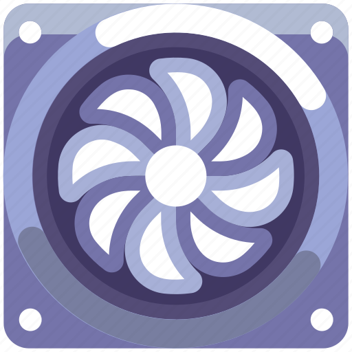 Fan, cooling, cooler, cpu, computer, computer hardware, technology icon - Download on Iconfinder