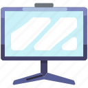 monitor, desktop, display, screen, computer, computer hardware, technology, electronic, component