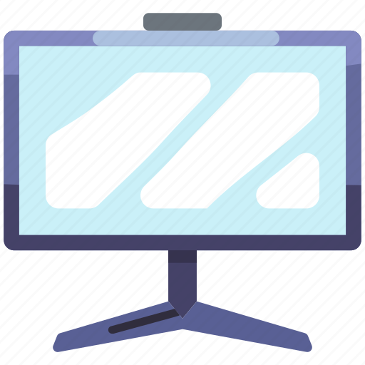Monitor, desktop, display, screen, computer, computer hardware, technology icon - Download on Iconfinder