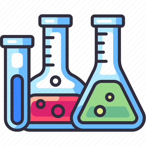 Chemistry, experiment, science, laboratory, flask, education, school icon - Download on Iconfinder