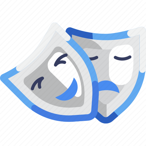 Theater, mask, roles, costume, drama, education, school icon - Download on Iconfinder