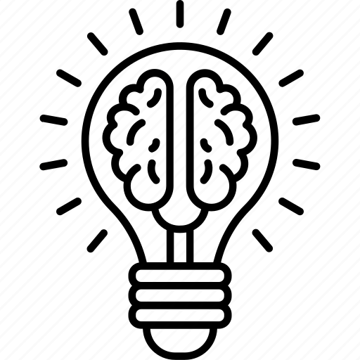 Idea, light, bulb, brain, creativity, education, school icon - Download on Iconfinder